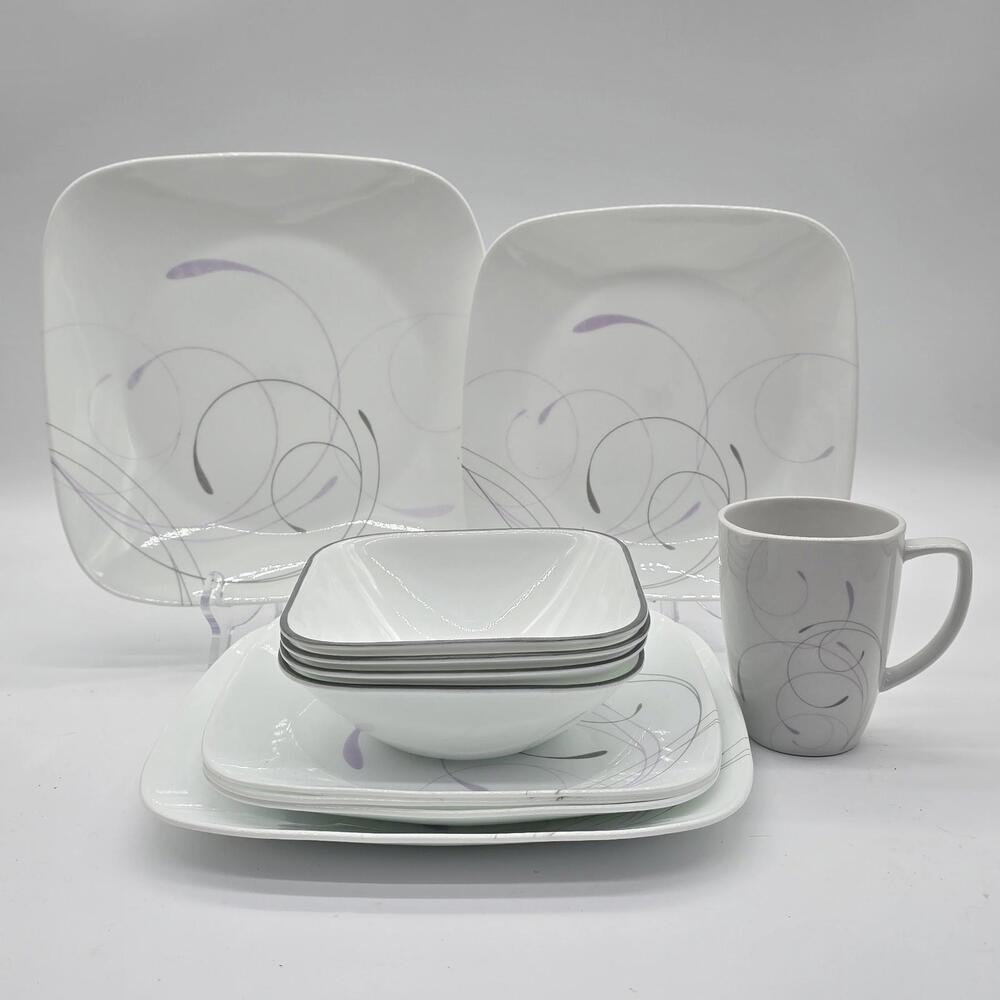 Corelle Vio 11-Pc Dinnerware Set Made In USA  2013-2015